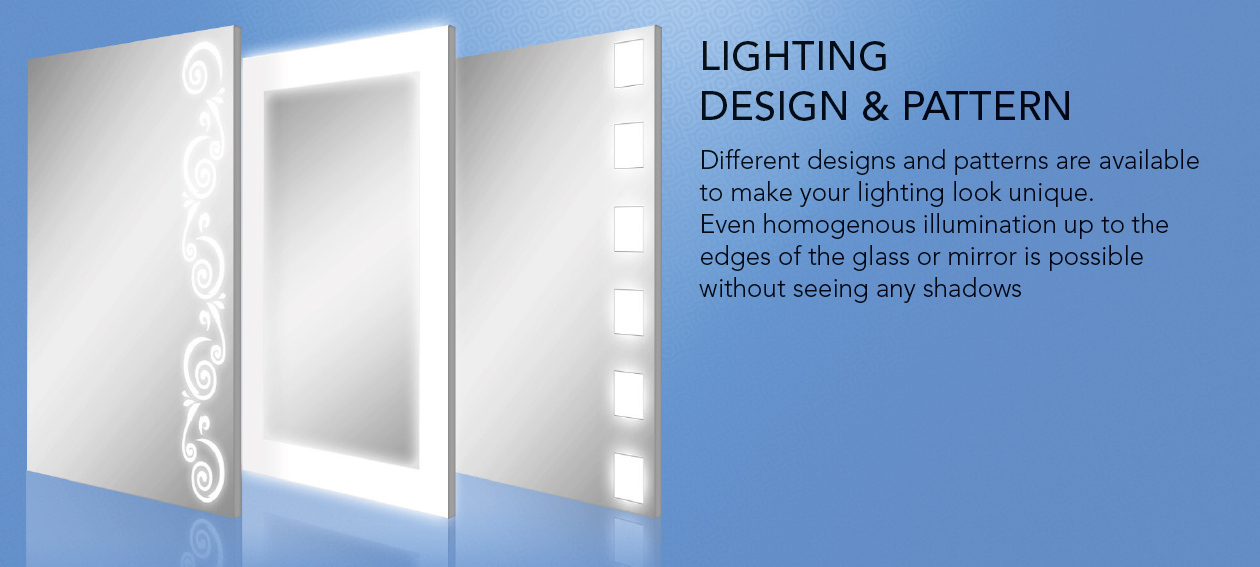Lighting and Design Pattern. Different Lighting Designs available