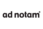 ad notam Logo R Black